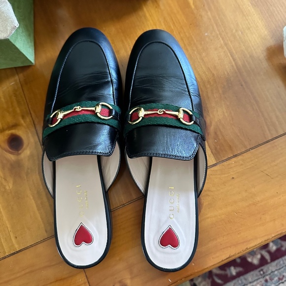 Gucci Princetown Loafer Slippers - Picture 1 of 12